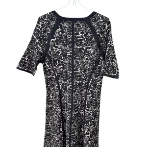 Taylor size M abstract floral short sleeve sweater dress. thumbnail 3
