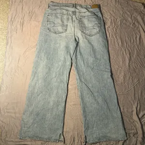 American Eagle Light Wash Boyfriend Jeans thumbnail 2