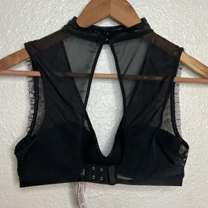 Victoria’s Secret Embroidered Stars Choker Plunge Bra thumbnail 3