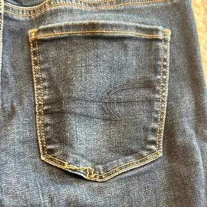 American Eagle Outfitters Dark Blue High Rise Jeggings thumbnail 6