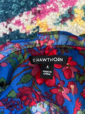 41 hawthorn Blue Floral Sleeveless Maxi Dress thumbnail 8