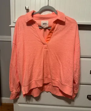 Aerie Coral Pullover thumbnail 1