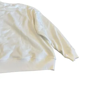 Gap Oversized Pullover Sweatshirt Sweater White Gold Silver Logo Stretch Size XL thumbnail 11