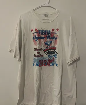 St. Mary’s University Fiesta Oyster Bake T-Shirt 2XL thumbnail 1