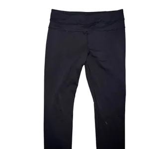 Lululemon Groove Pant Straight 32" Black Size 8 Yoga Workout Travel Gym GUC thumbnail 4
