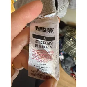 Gymshark Adapt Seamless Leggings Light Grey Marl‎ Textured Cropped Size L thumbnail 3