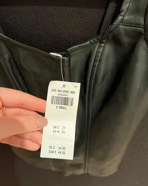 Hollister Leather Top thumbnail 3