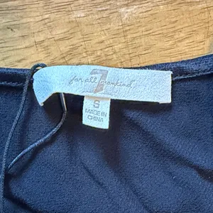 7 For All Mankind Black Silk Camisole thumbnail 2