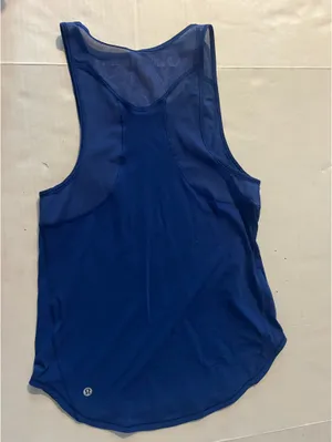 Lululemon Sculpt Tank II Navy Blue size 2 thumbnail 2