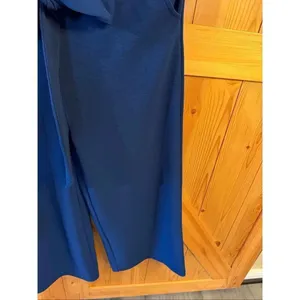 Free Assembly Women's Navy Sleeveless Jumpsuit Tie Waist Pockets Size Medium (66 thumbnail 4
