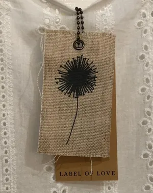 NEW Label of Love White eyelet Dress M thumbnail 5