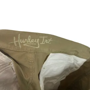 Hurley Women's Size 9 Cargo Khaki Baggy Pants‎ thumbnail 6