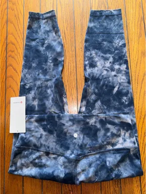 Lululemon Align High Rise 25” Diamond Dye Lunar Rock True Navy DD5R Size 14 NWT thumbnail 1