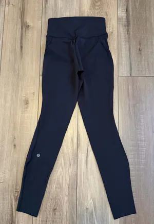 Lululemon black wunder train 25” leggings thumbnail 1