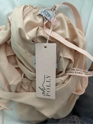 Oh Polly Etta Dress in Cream thumbnail 4