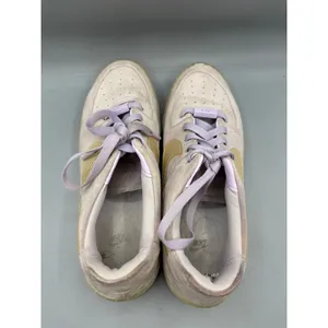 Nike Air Force 1 Sage LX Low Womens 8.5 Violet Mist Suede Sneakers AR5409-500‎ thumbnail 4