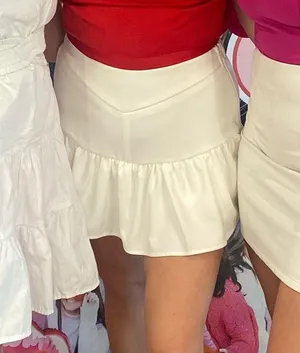 I Just Have to Have It White Skort thumbnail 1