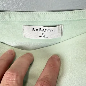 Aritzia‎ Babaton Mint Green Resolution Maxi Strapless Dress Size XL thumbnail 4