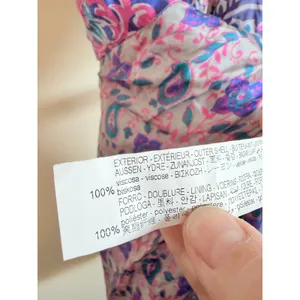 Zara Mini Dress Women S Pink Paisley Printed Faux Wrap Boho‎ Summer 7630/036/620 thumbnail 8