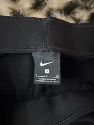 Nike Black Drawstring Training Pants thumbnail 3