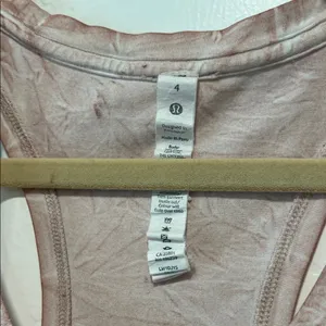 Lululemon Pink Sleeveless Women's Top thumbnail 2