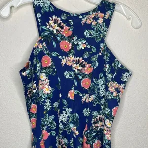 Pink Rose Floral Dress nwt thumbnail 6