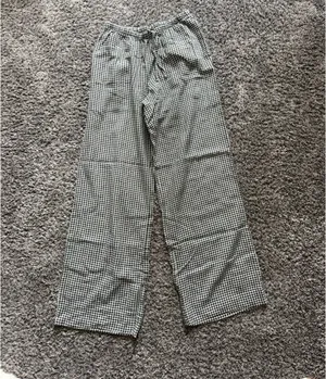 a new day Black & White Gingham Straight-Leg Pants thumbnail 2