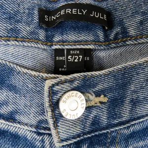 Sincerely Jules High Rise Wide Leg Jeans Medium Wash Baggy Denim Size 5 Size 27 thumbnail 4