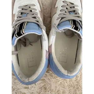 Shu‎ Shop Platform Sneakers Size 10 Leather Suede Colorblock Chunky Casual thumbnail 7