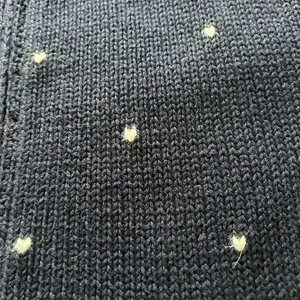 Vintage Croft & Barrow winter snowman embroidered zip-up cardigan sweater. NWT thumbnail 5