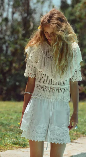 Bohemian Crochet Top thumbnail 6
