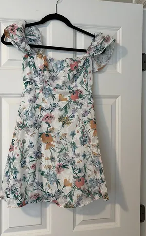 Wild Fable Floral lined sun dress thumbnail 1