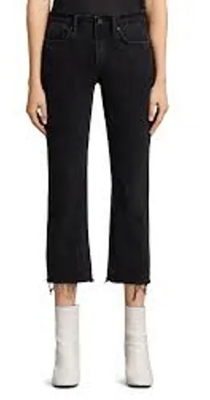 ALL SAINTS Serene Kick Flare Jeans *AS-IS Size 29 Black thumbnail 1