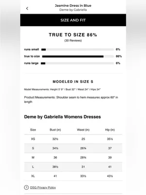 Deme by Gabriella Jasmine Dress Blue thumbnail 14
