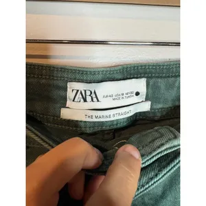 Zara deep teal Marine Straight jeans thumbnail 2