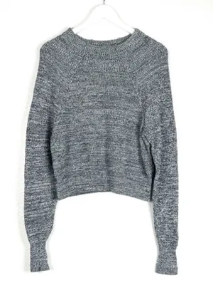 Free People cotton stretch chunky Too Good knit pullover sweater size XS EUC thumbnail 1