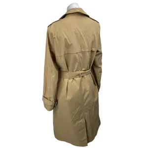 New Look Women's Tan Long Sleeve Double Breasted Belted Trench Coat Jacket 10 thumbnail 2
