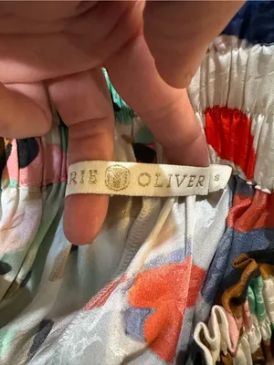 Anthropologie Marie Oliver Abstract Brushstroke Maxi Skirt – Multicolor – Size Small thumbnail 7
