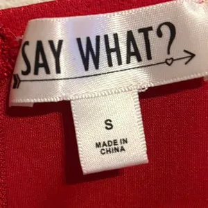 Say What? Burnt Red Top Sz S thumbnail 3