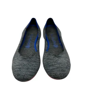 Rothy's The Flat Birdseye Knit Round Toe‎ Slip-On Charcoal Gray Size 9.5 thumbnail 3