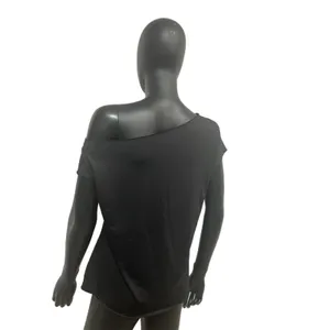JusinCostume I Love 80s Shirt L 95% Poly‎ Black Off-Shoulder Tee thumbnail 4