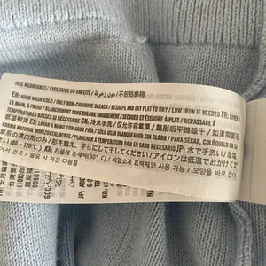 Abercrombie & Fitch Open Front Cardigan With Pockets and Logo Light Blue Size‎ S thumbnail 10
