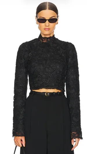 Stone cold fox lace top thumbnail 1