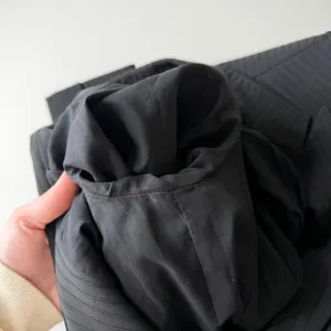 Tahari Black Pinstripe Suit Jacket Blazer Small Business Office Career Classic‎ thumbnail 4