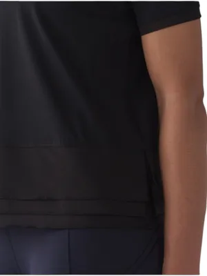 Lululemon Sole Training Short Sleeve Black Workout Hiking Top thumbnail 3