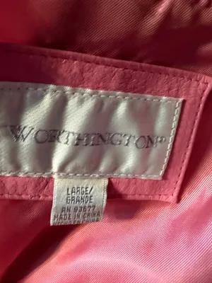 Pink leather jacket  thumbnail 4