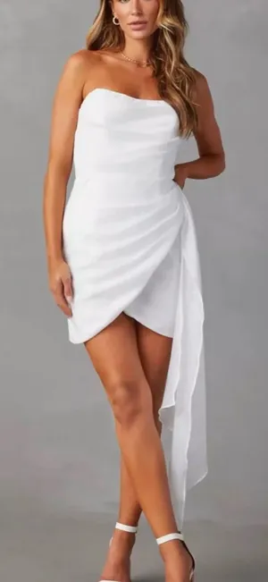 Meshki White Dress thumbnail 1