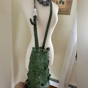 Free People Best In Show Bucket Bag in Hunter Green NWOT $108 thumbnail 3