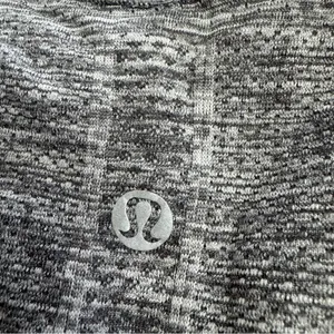 Lululemon Heather Gray Short Sleeve Athletic Shirt thumbnail 8