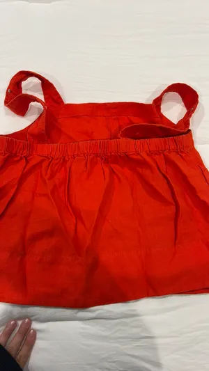 Madewell Red Sleeveless top size small (worn once) thumbnail 3